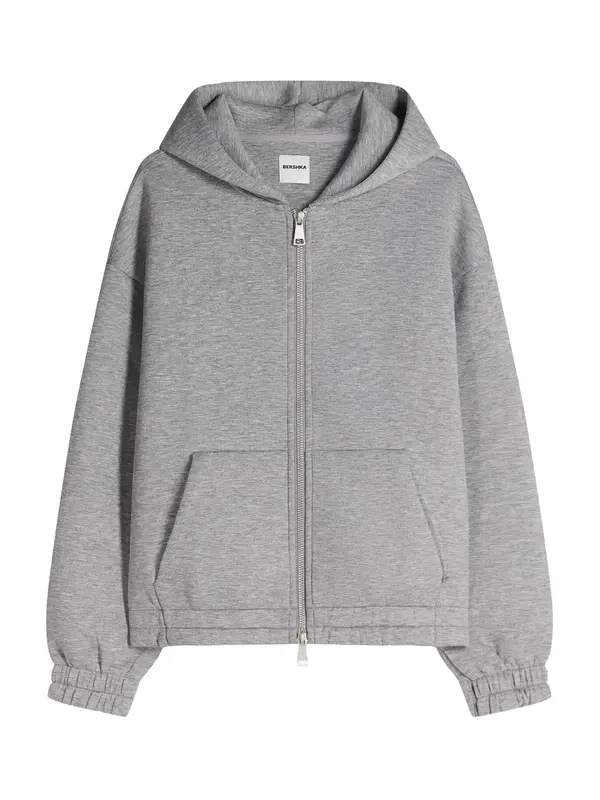 Bershka Bershka Gornji dio trenirke  siva