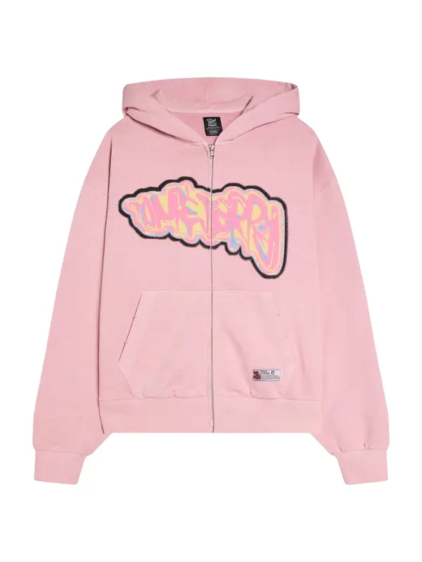 Bershka Bershka Gornji dio trenirke 'TOM&JERRY'  azur / žuta / roza / crna