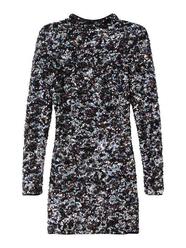 Bershka Bershka Haljina  bež / opal / moka smeđa / crna