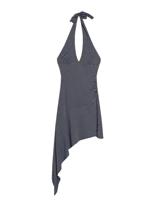 Bershka Bershka Haljina 'BLOBER-H'  morsko plava / pastelno plava