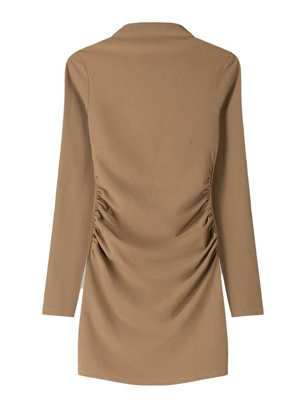 Bershka Bershka Haljina  boja devine dlake (camel)