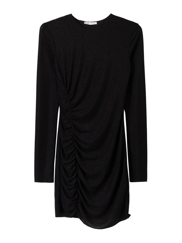 Bershka Bershka Haljina  crna / srebro