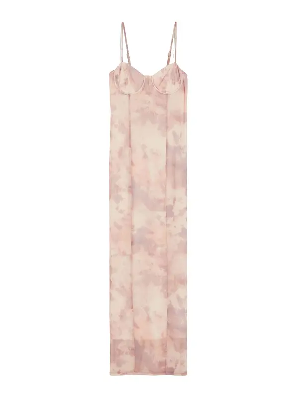 Bershka Bershka Haljina  lila / rosé / puder roza