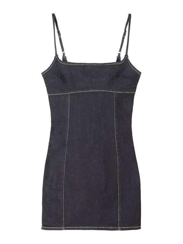 Bershka Bershka Haljina  plavi traper