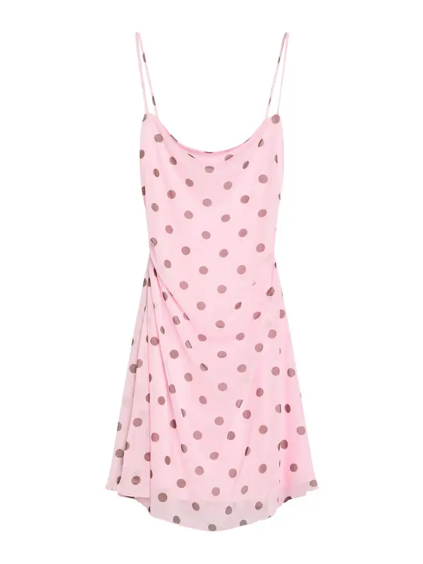 Bershka Bershka Haljina  smeđa / roza