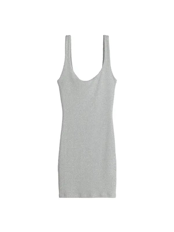 Bershka Bershka Haljina  srebrno siva