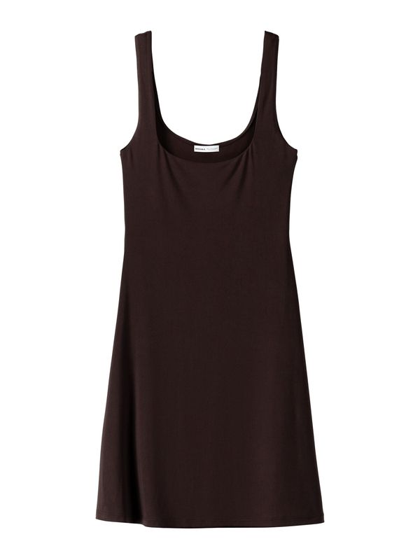 Bershka Bershka Haljina  tamno smeđa