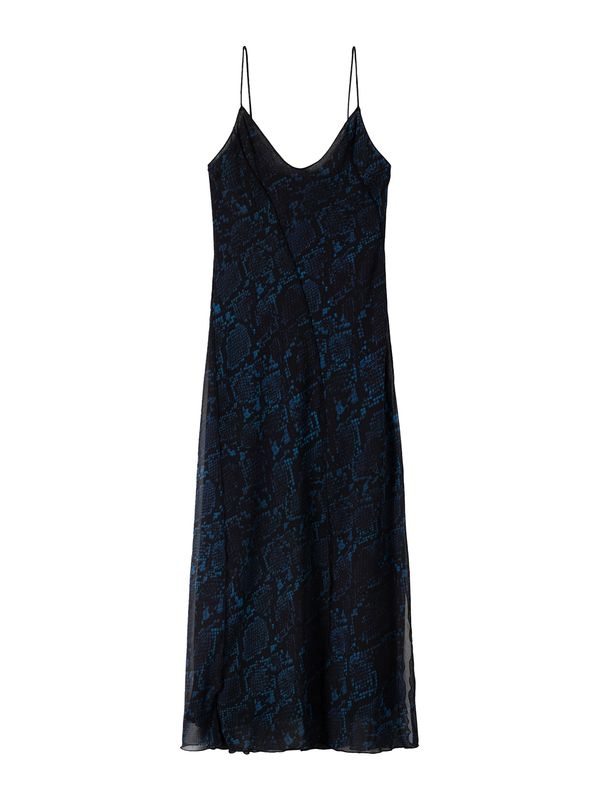 Bershka Bershka Haljina  ultra morsko plava / crna