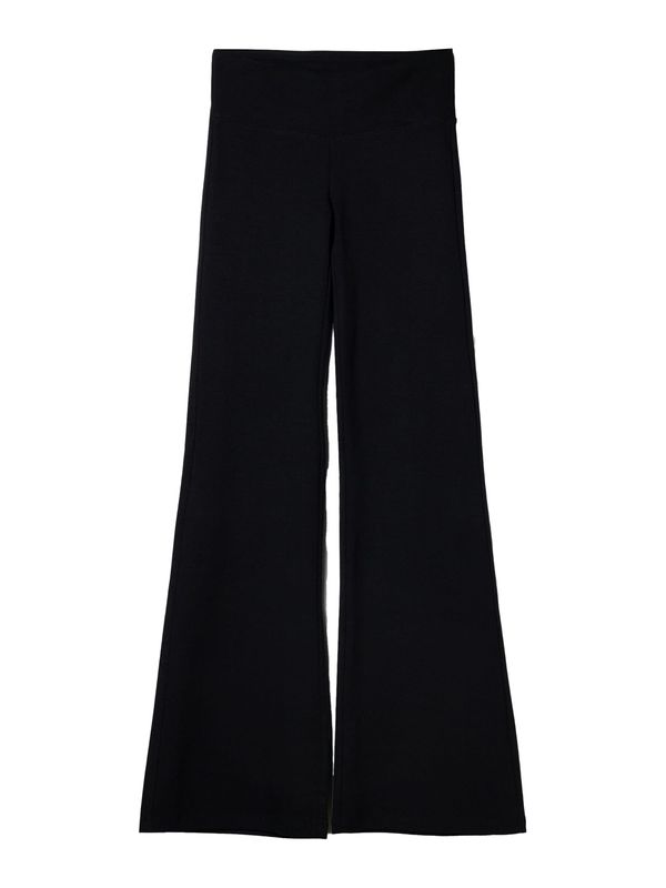 Bershka Bershka Hlače  crna