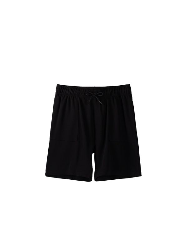 Bershka Bershka Hlače  crna