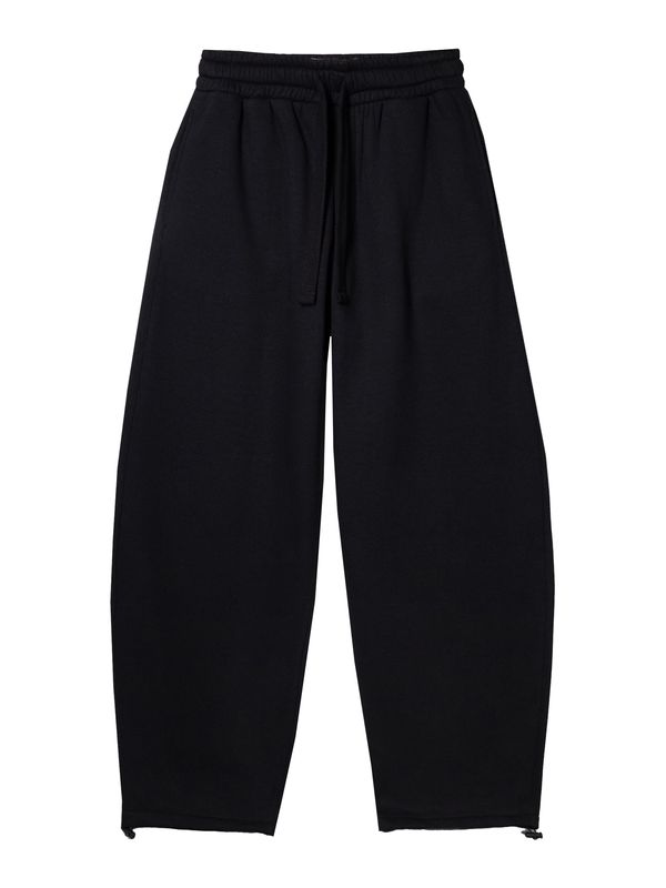 Bershka Bershka Hlače  crna