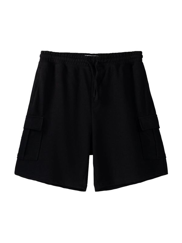 Bershka Bershka Hlače  crna