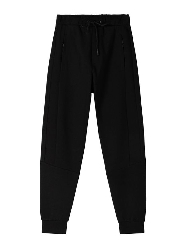 Bershka Bershka Hlače  crna