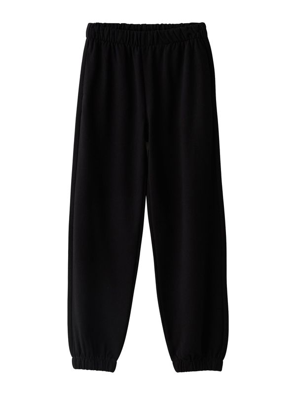 Bershka Bershka Hlače  crna