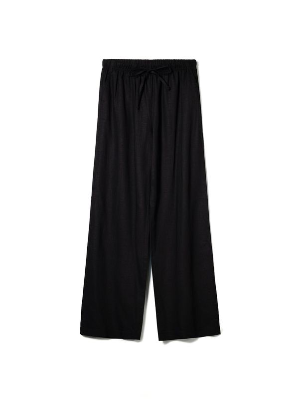 Bershka Bershka Hlače  crna