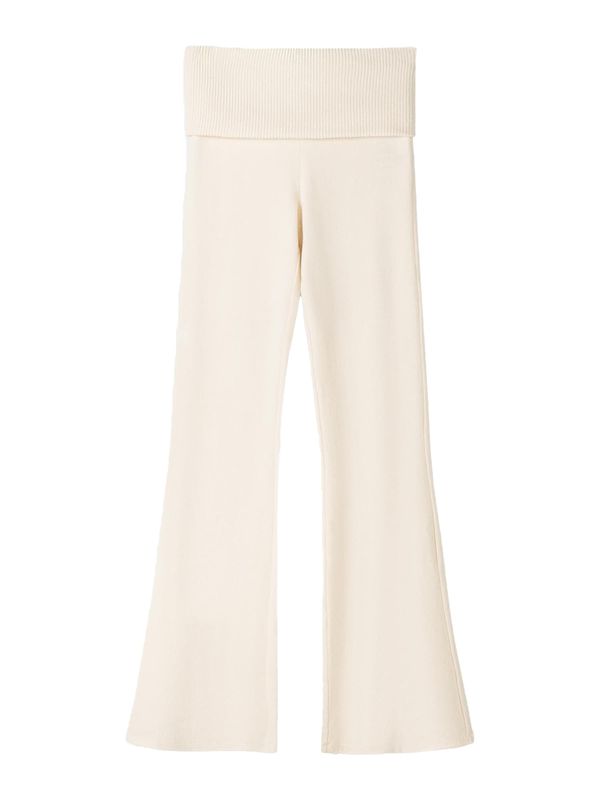 Bershka Bershka Hlače  ecru/prljavo bijela