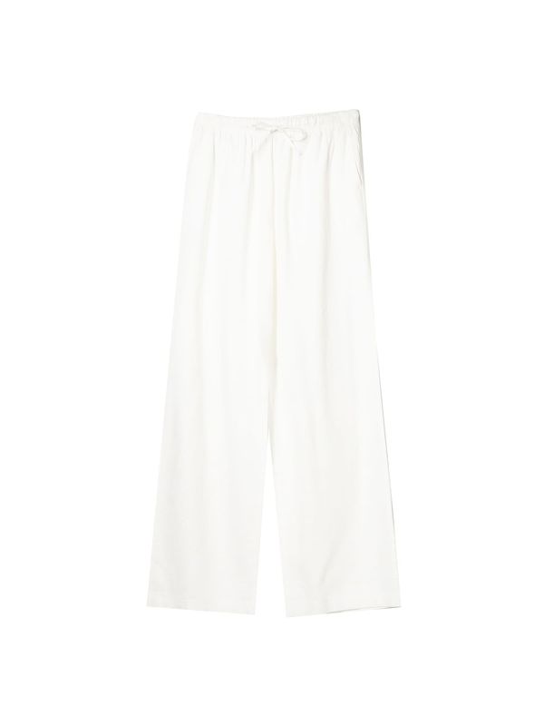 Bershka Bershka Hlače  prljavo bijela