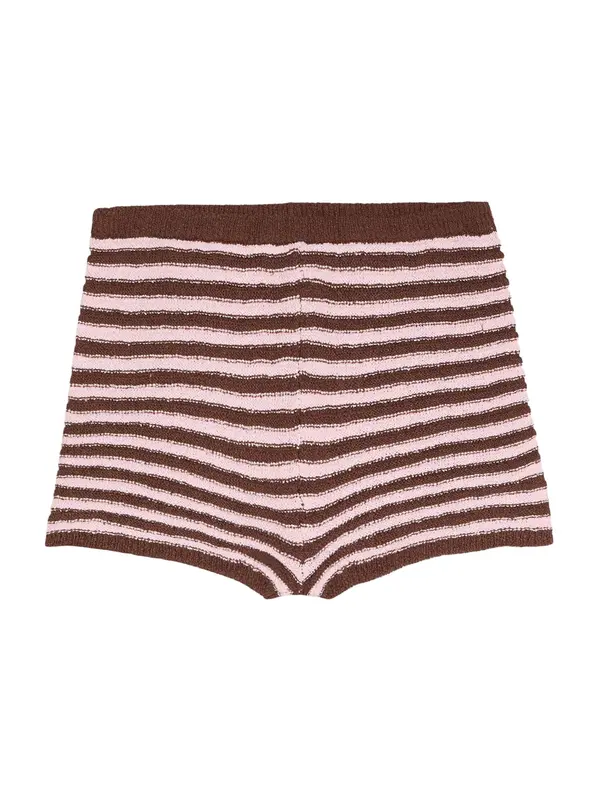 Bershka Bershka Hlače  smeđa / zlatna / kaki