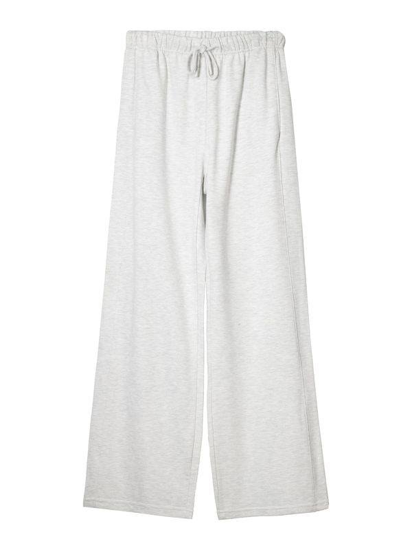 Bershka Bershka Hlače  svijetlosiva