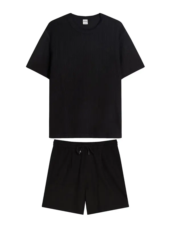 Bershka Bershka Jogging komplet  crna