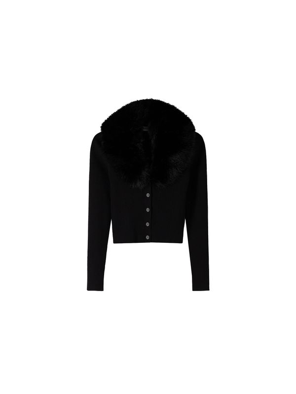 Bershka Bershka Kardigan  crna