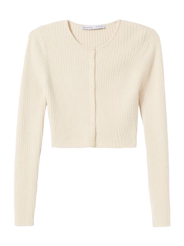 Bershka Bershka Kardigan  ecru/prljavo bijela