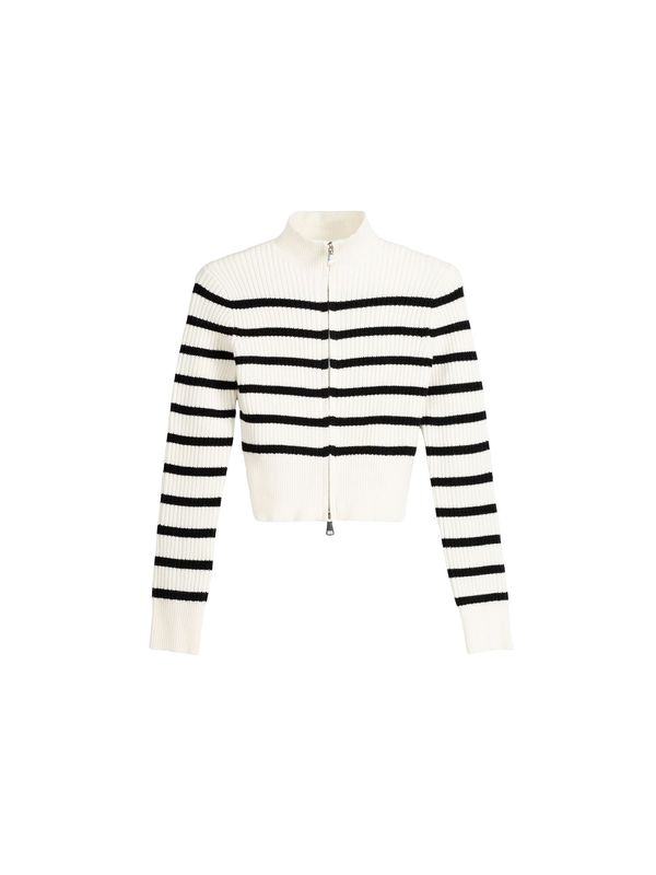 Bershka Bershka Kardigan  ecru/prljavo bijela / crna