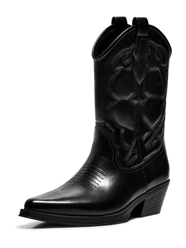 Bershka Bershka Kaubojske čizme  crna