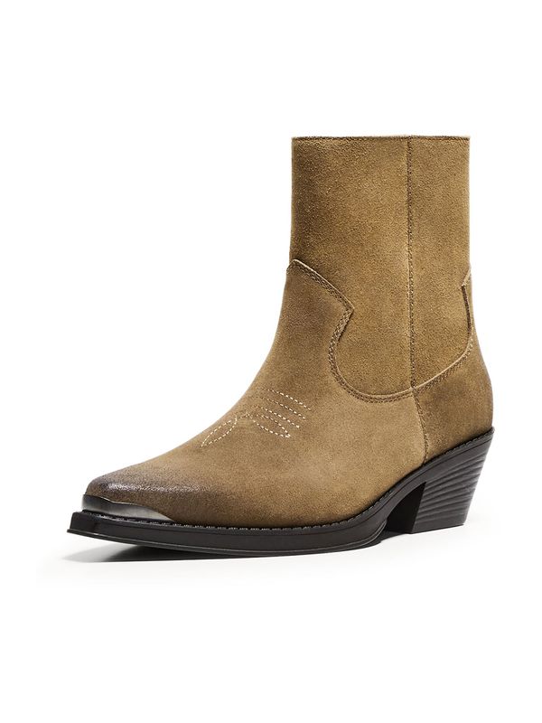 Bershka Bershka Kaubojske čizme  karamela