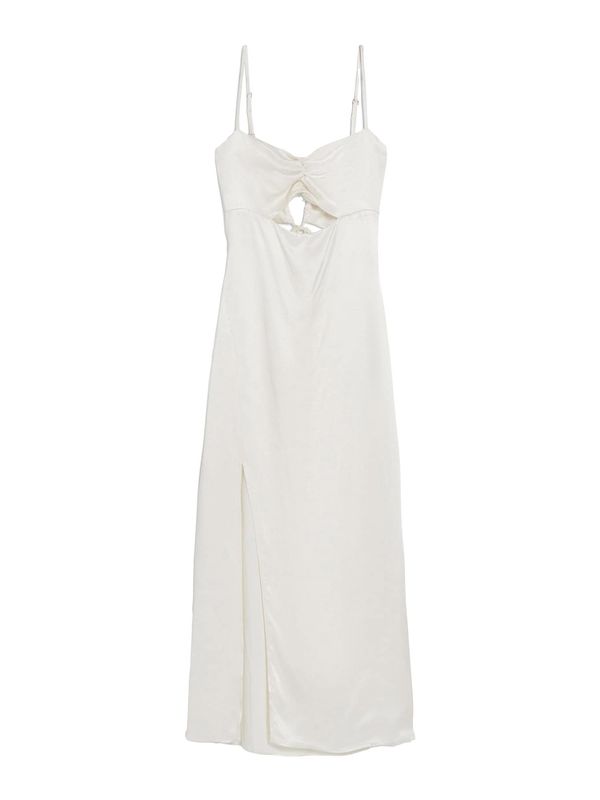 Bershka Bershka Ljetna haljina  boja slonovače