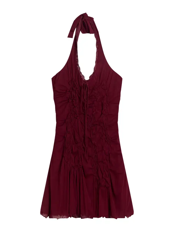Bershka Bershka Ljetna haljina  burgund