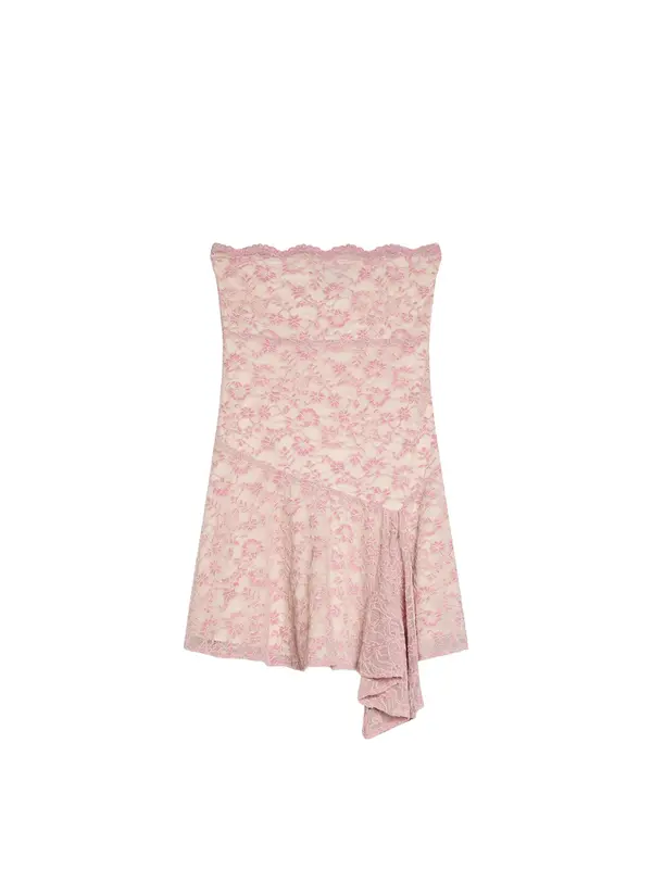 Bershka Bershka Ljetna haljina  ružičasta / pastelno roza