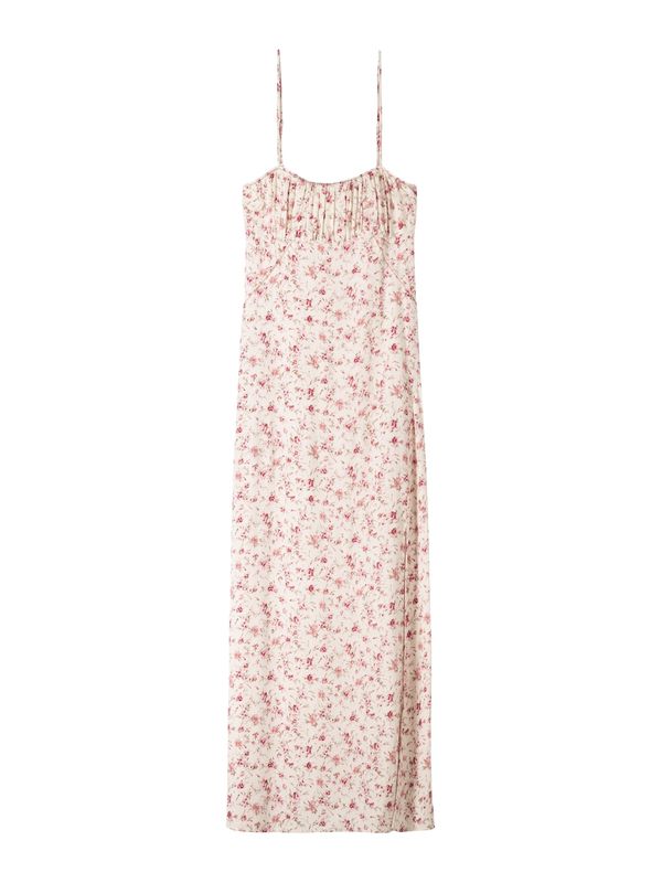 Bershka Bershka Ljetna haljina  siva / roza / roza