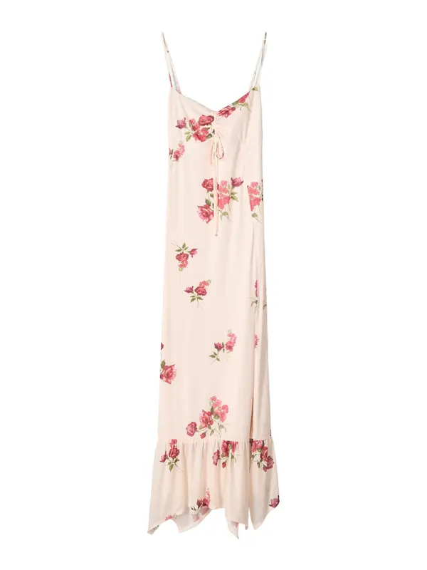 Bershka Bershka Ljetna haljina  zelena / roza / roza