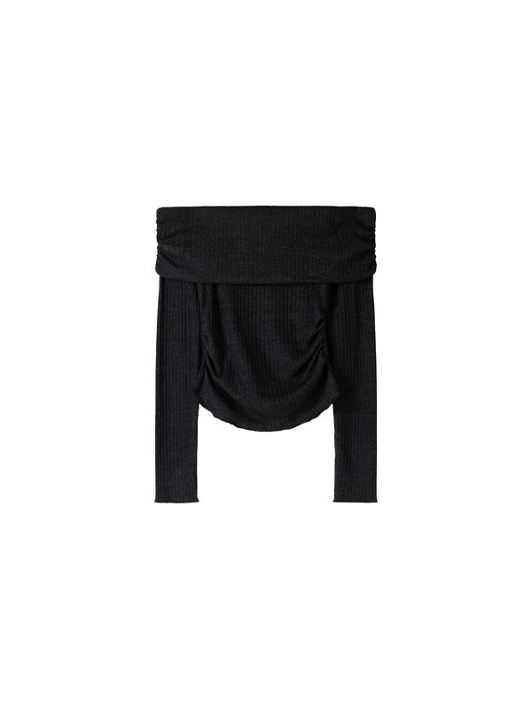 Bershka Bershka Majica  antracit siva