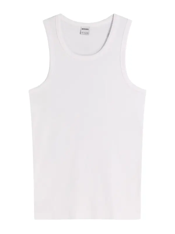 Bershka Bershka Majica  bijela