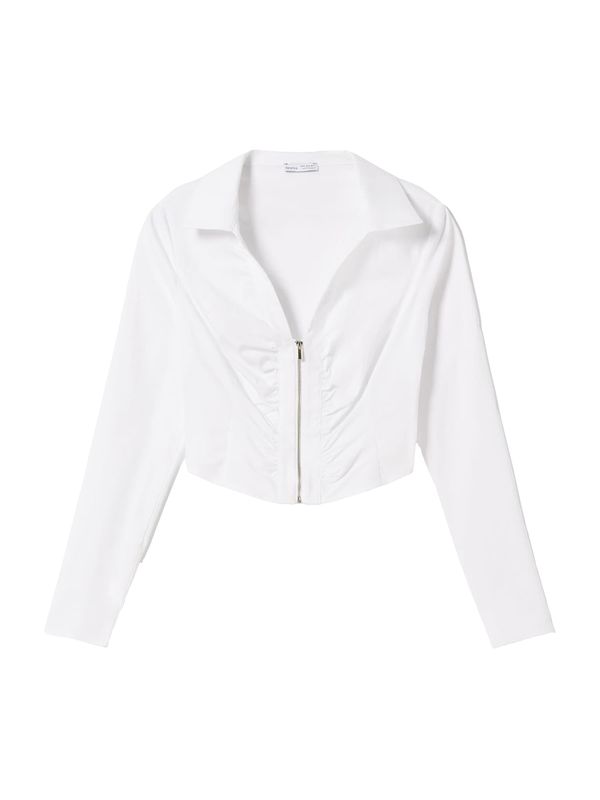 Bershka Bershka Majica  bijela