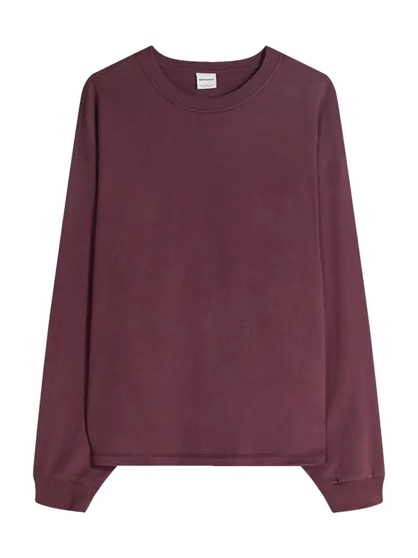 Bershka Bershka Majica  bordo