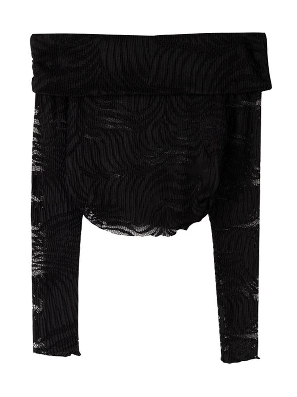 Bershka Bershka Majica  crna