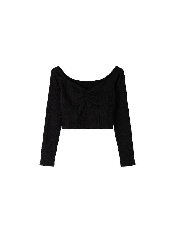 Bershka Bershka Majica  crna