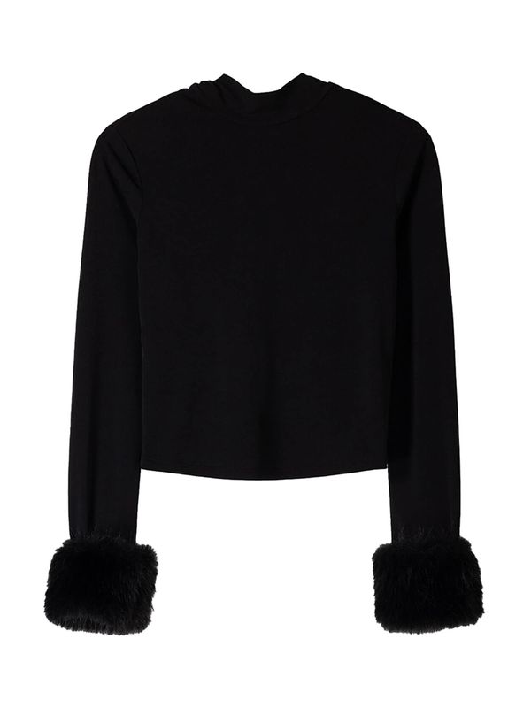 Bershka Bershka Majica  crna