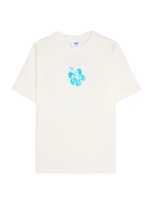 Bershka Bershka Majica 'H2O'  bež / azur / smeđa / bijela