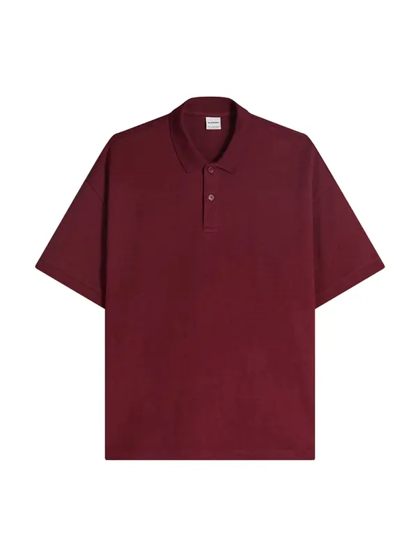 Bershka Bershka Majica 'INTERLOCK'  burgund