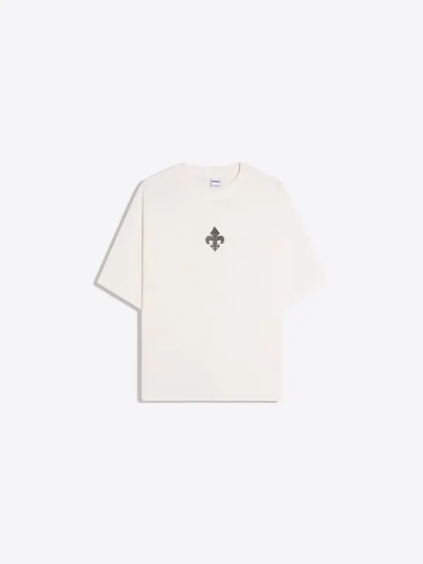 Bershka Bershka Majica 'IRON SAINTS'  crna / bijela