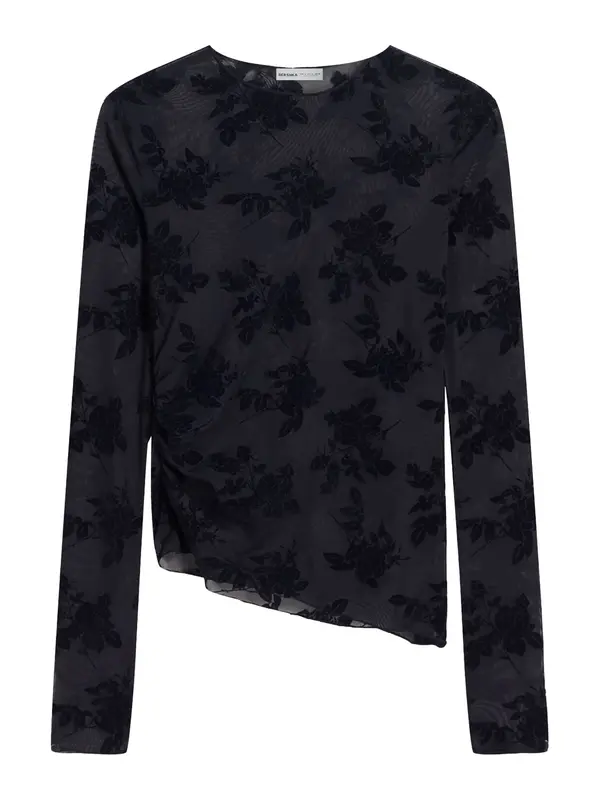 Bershka Bershka Majica  mornarsko plava