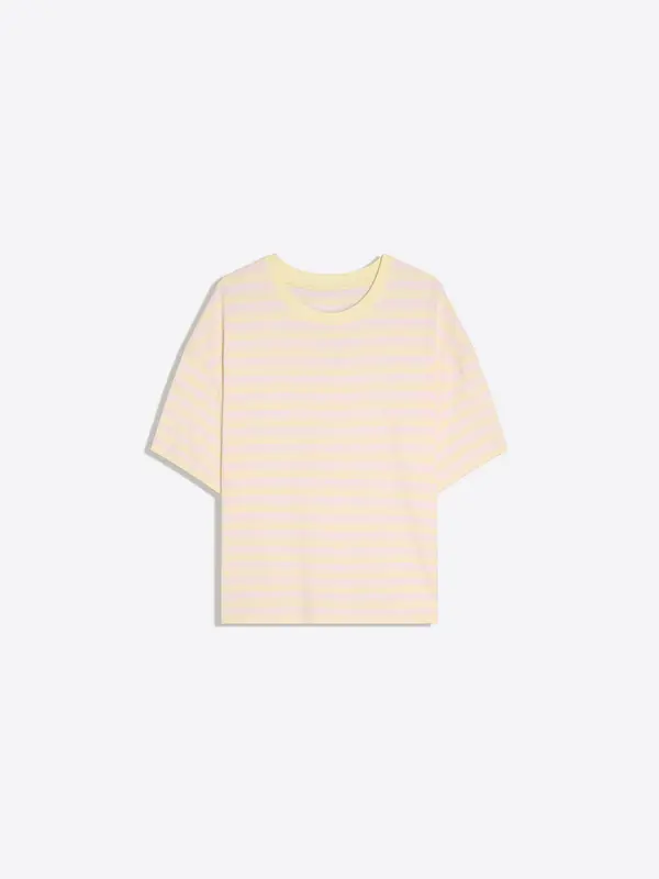 Bershka Bershka Majica  svijetložuta / svijetloroza