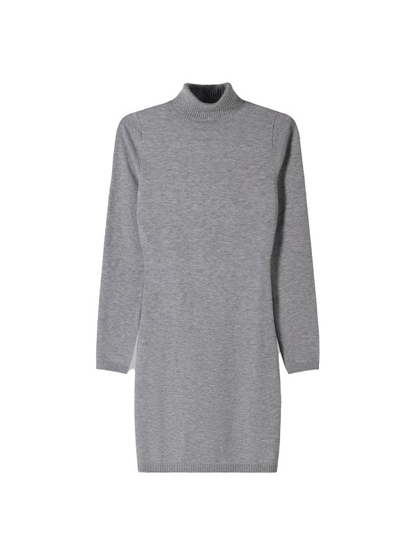 Bershka Bershka Pletena haljina  siva melange