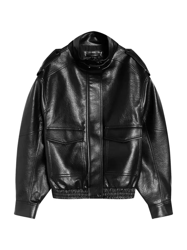 Bershka Bershka Prijelazna jakna  crna