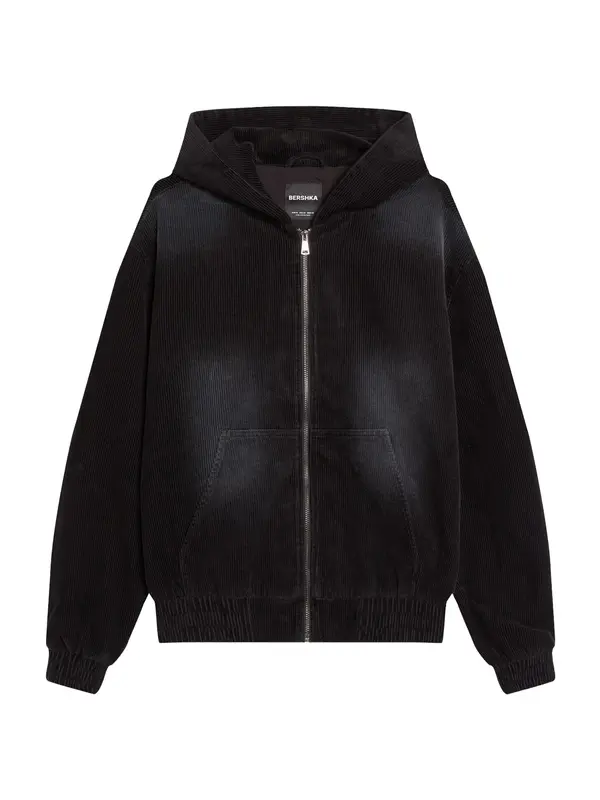 Bershka Bershka Prijelazna jakna  crna