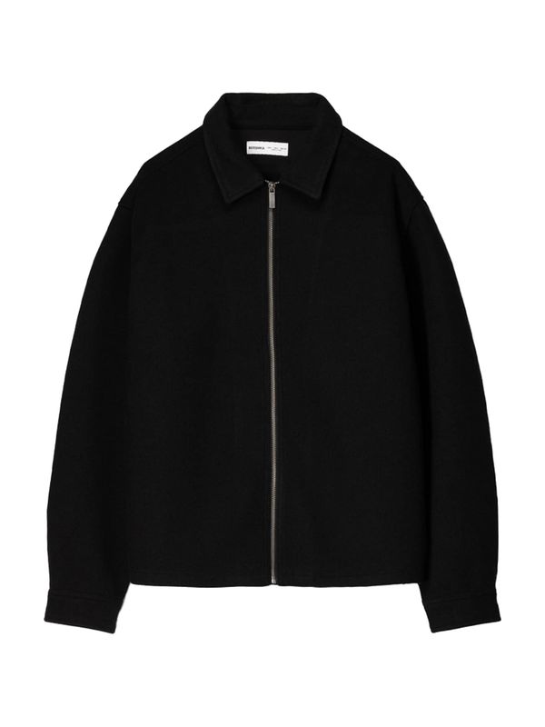 Bershka Bershka Prijelazna jakna  crna